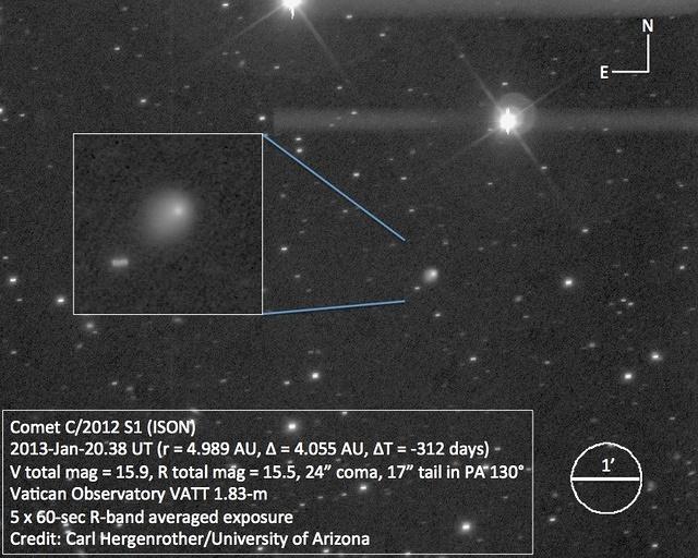 C/2012 S1 (ISON) 2013-Jan-20 Carl Hergenrother