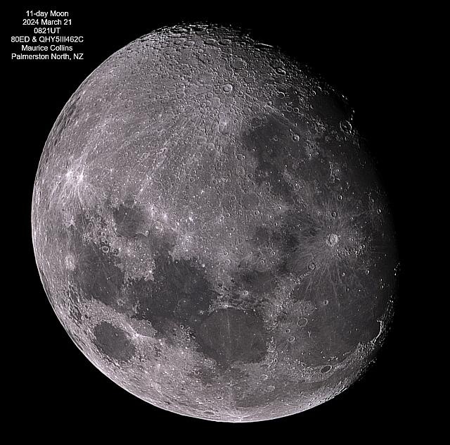 11-day Moon 2024-03-21-0821UT 80ED QHY5III462C MCollins