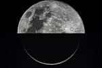 MoonComparison 2020-03-26-0115 and 2020-04-08-0237