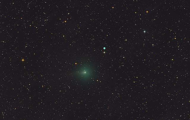103P/Hartley + Eskimo Nebula 2023-Oct-12 Chris Schur