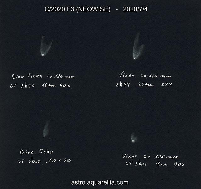 C/2020 F3 (NEOWISE) 2020-Jul-04 Michel Deconinck