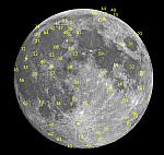 Full moon labeled 2021.02